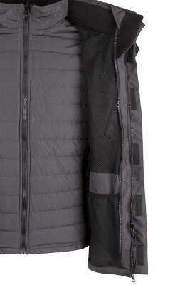 4IN1 Outdoor Mont Yağmurluk Su Geçirmez Leke Tutmaz Rüzgar Geçirmez Rüzgarlık Erkek Mont 3TECH03 - 2