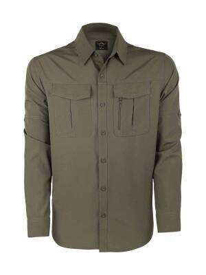 Outdoor Tactical Gömlek Esnek Fit Erkek TACFLEX02 - VAVWEAR