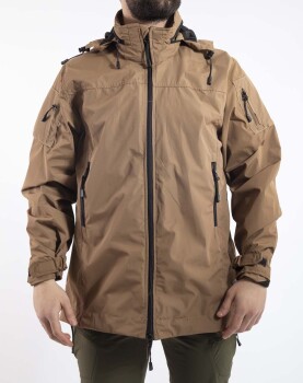 Outdoor Tactical Yağmurluk Su Geçirmez Leke Tutmaz Rüzgar Geçirmez Rüzgarlık Erkek Mont 3TECH01 - VAVWEAR