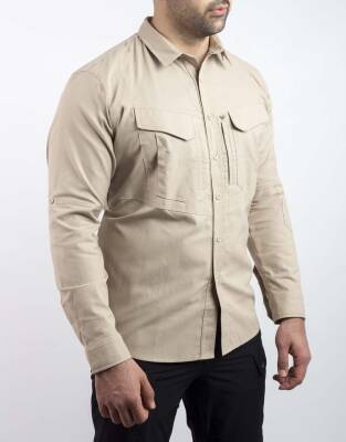 Outdoor Taktik Pamuklu Erkek Gömlek TACTEC01 - 14