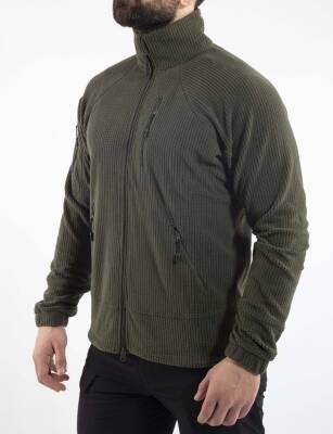 Taktik Outdoor Erkek Petek Polar Sweatshirt Tüylenmez POLTAC04 - VAVWEAR (1)