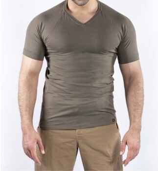 Taktik Outdoor Günlük T-shirt Erkek Kısa Kollu Pamuklu Elastan Esnek Ter Emer TTHIN03 - 3