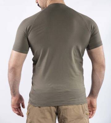 Taktik Outdoor Günlük T-shirt Erkek Kısa Kollu Pamuklu Elastan Esnek Ter Emer TTHIN03 - 14