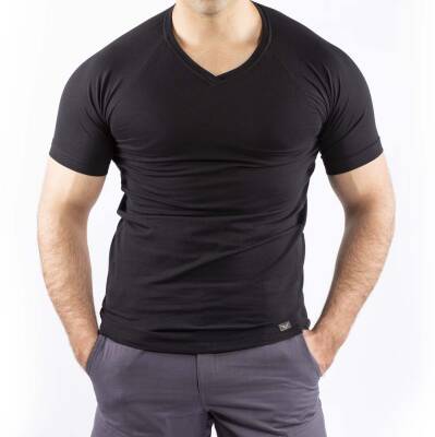 Taktik Outdoor Günlük T-shirt Erkek Kısa Kollu Pamuklu Elastan Esnek Ter Emer TTHIN03 - 1