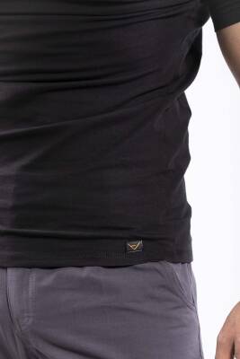 Taktik Outdoor Günlük T-shirt Erkek Kısa Kollu Pamuklu Elastan Esnek Ter Emer TTHIN03 - 17