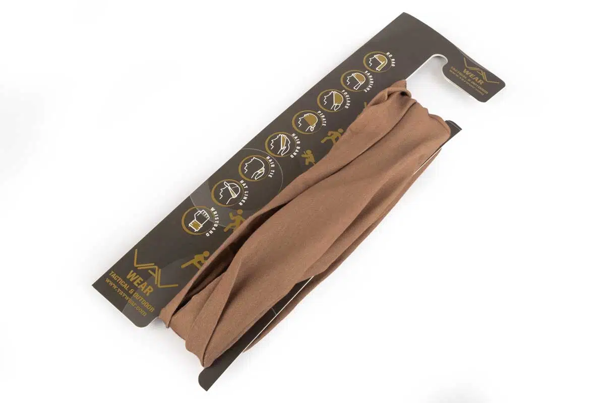 Boyunluk Bileklik Bandana Maske BUFFO01 - DÜZ BEJ