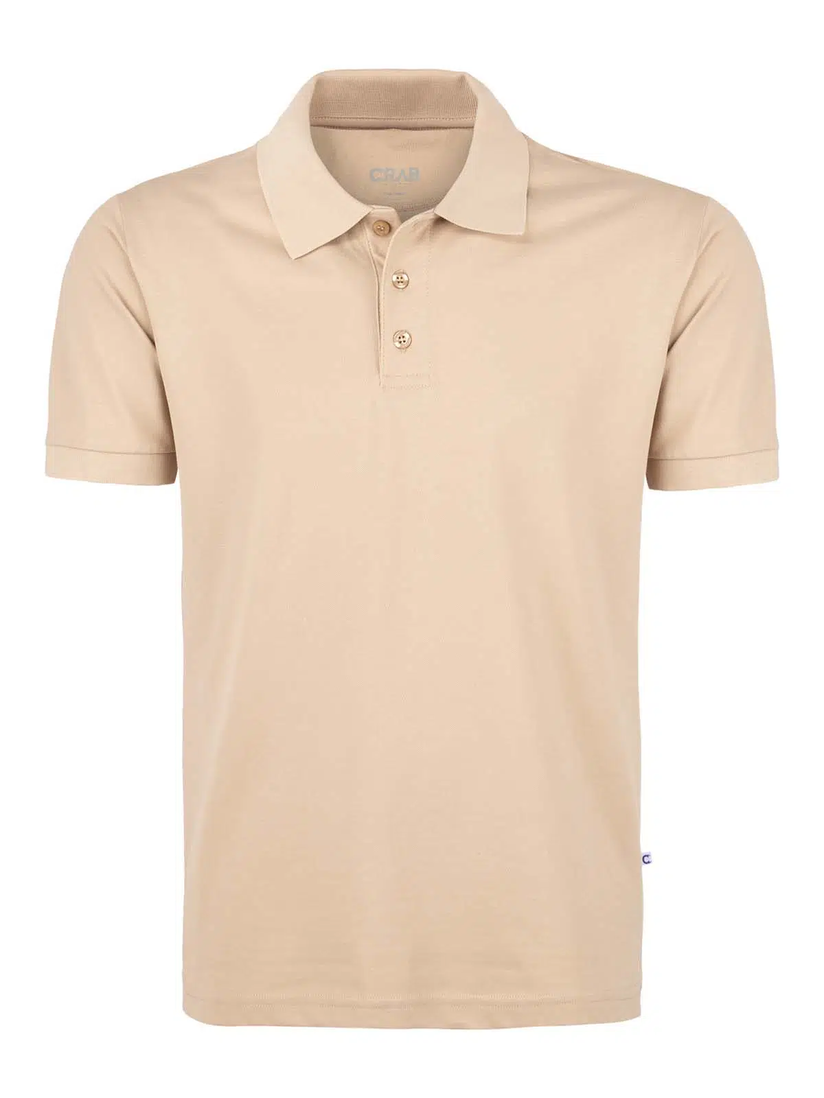 Günlük Erkek Kısa Kollu T-shirt Pamuklu TACOL01 - BEJ