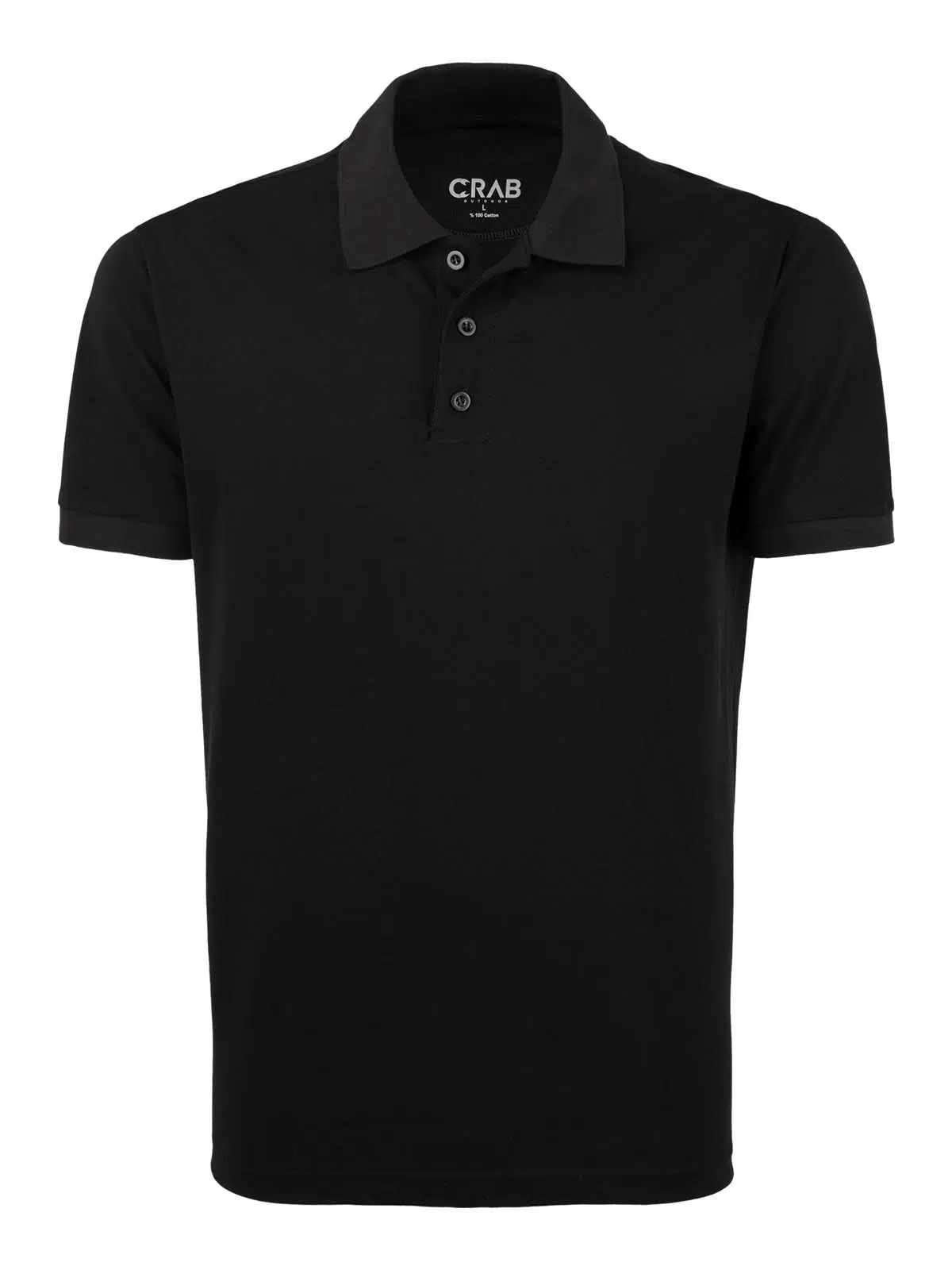 Günlük Erkek Kısa Kollu T-shirt Pamuklu TACOL01 - SİYAH