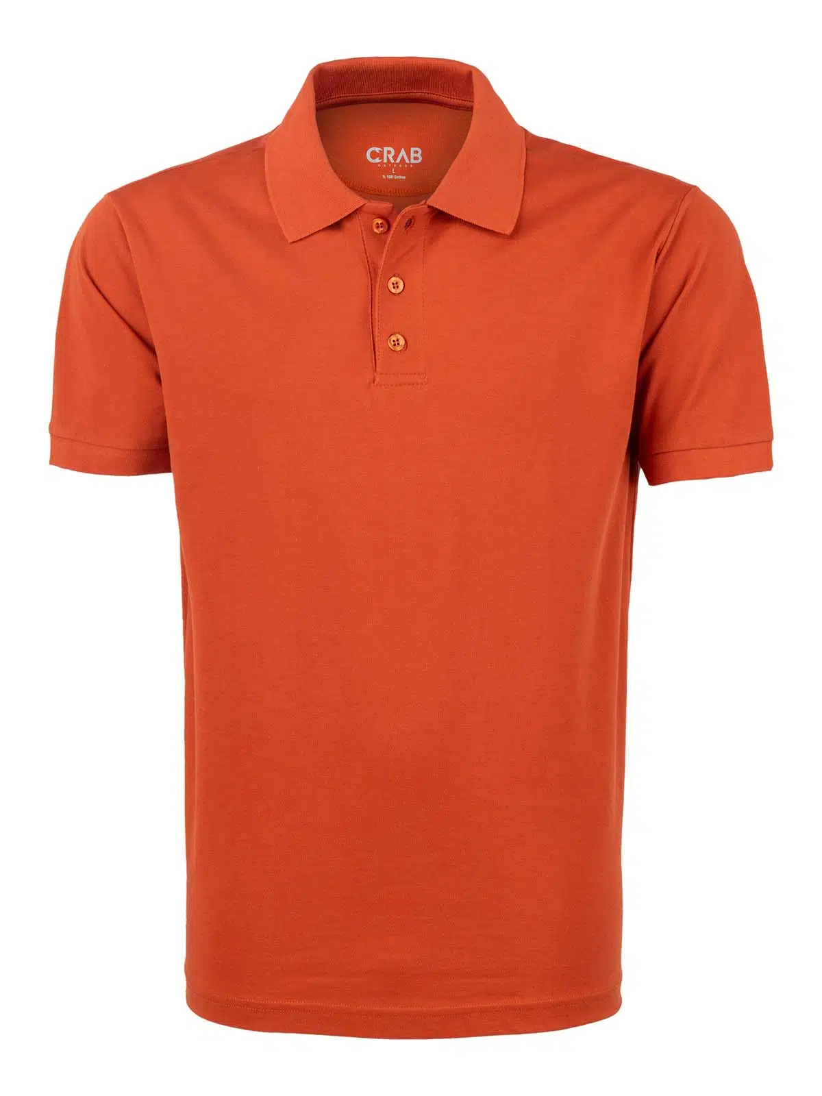 Günlük Erkek Kısa Kollu T-shirt Pamuklu TACOL01 - KİREMİT