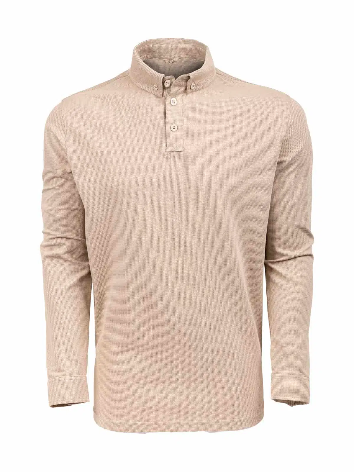 Outdoor Günlük Erkek Uzun Kollu Sweatshirt Pamuklu TLAC04 - AÇIK BEJ