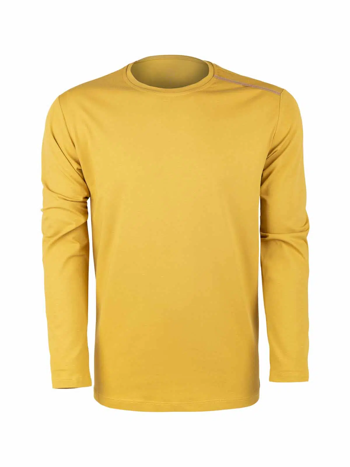Outdoor T-shirt Basic Pamuklu Erkek BASETI04 - SARI
