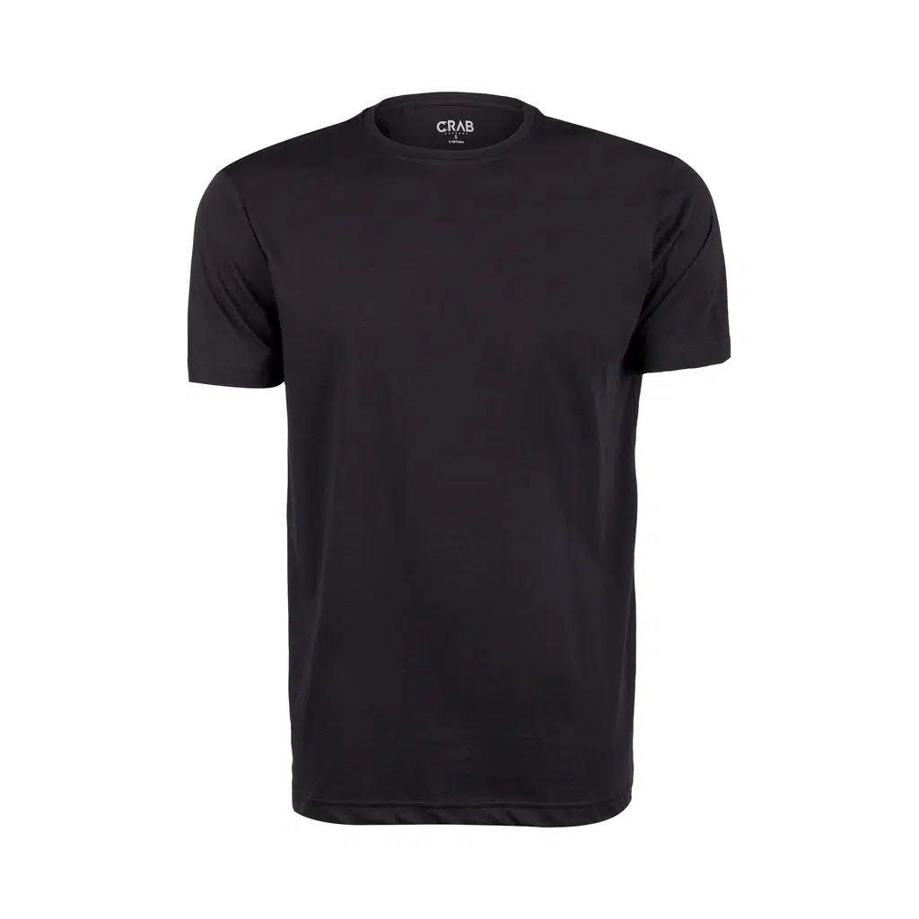 Outdoor T-shirt Günlük Pamuklu Basic Erkek TICOL01 - SİYAH