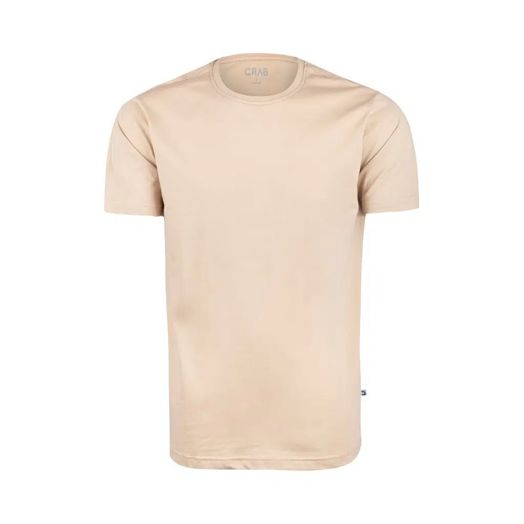 Outdoor T-shirt Günlük Pamuklu Basic Erkek TICOL01 - BEJ
