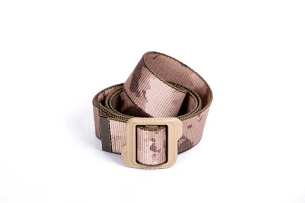 Outdoor Tactical Kot Kemer Dayanıklı Polyester Sık Dokuma Plastik Tokalı TKTK-KMR01 - KAMUFLAJ