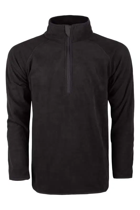 Tactical Outdoor Erkek Polar Kışlık Sweatshirt Tüylenmez POLSW02 - SİYAH