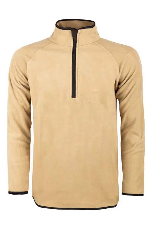 Tactical Outdoor Erkek Polar Kışlık Sweatshirt Tüylenmez POLSW02 - BEJ