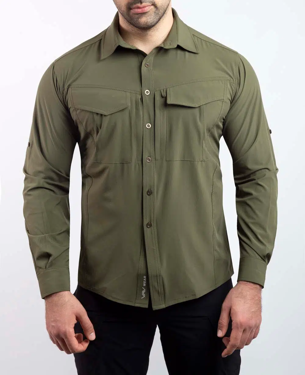Tactical Outdoor Gömlek Esnek Fit Erkek TACFLEX01