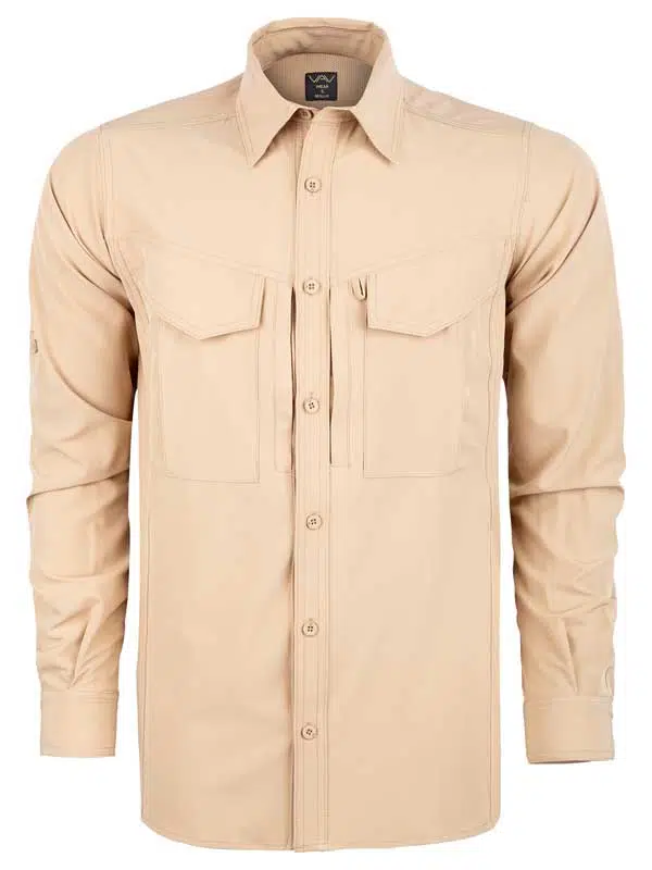Tactical Outdoor Gömlek Esnek Fit Erkek TACFLEX01 - AÇIK BEJ
