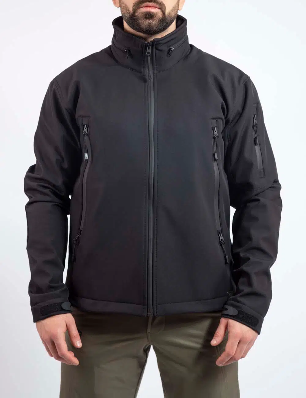 Tactical Outdoor Softshell Erkek Mont SHELLHT04 - SİYAH
