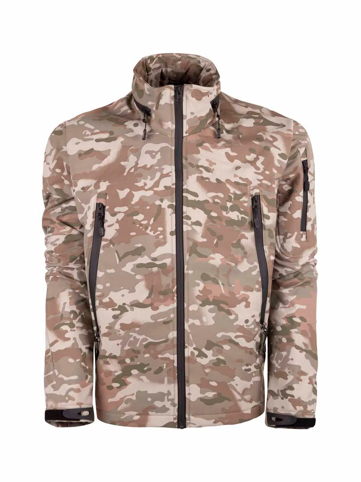 Tactical Outdoor Softshell Erkek Mont SHELLHT04 - HAKİ MULTİCAM