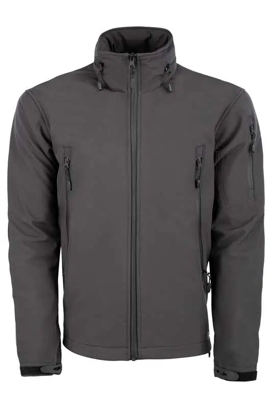 Tactical Outdoor Softshell Erkek Mont SHELLHT04 - FÜME