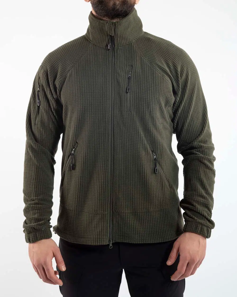 Taktik Outdoor Erkek Petek Polar Sweatshirt Tüylenmez POLTAC04