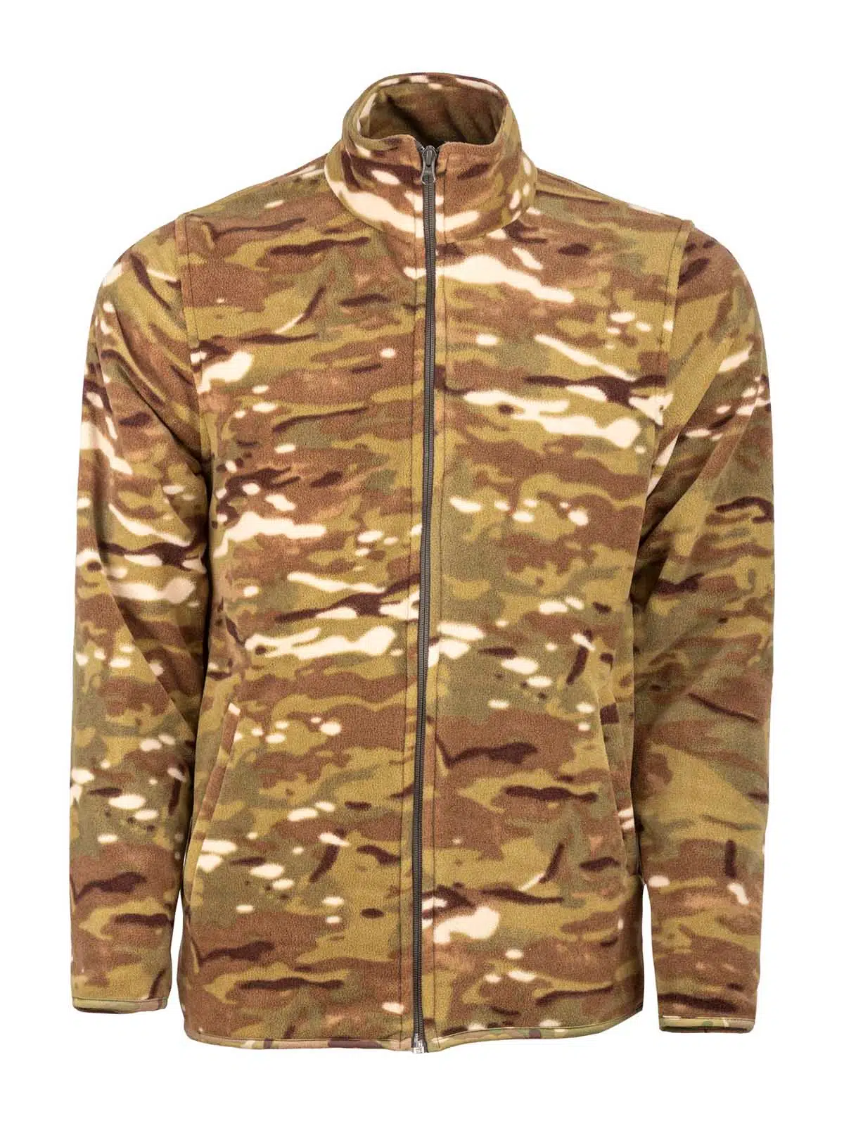 Taktik Outdoor Tüylenmez Erkek Polar POLTAC07 - HAKİ MULTİCAM